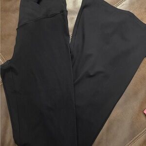 Black Women's Flare Leggings